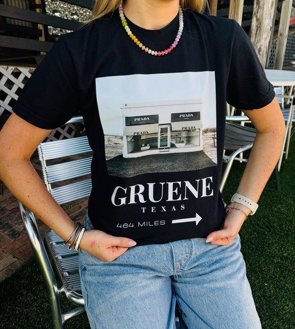 Gruene Marfa Prada Exclusive Graphic Tee