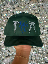 Game Day Bow Embroidered Hat
