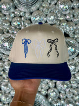 Game Day Bow Embroidered Hat