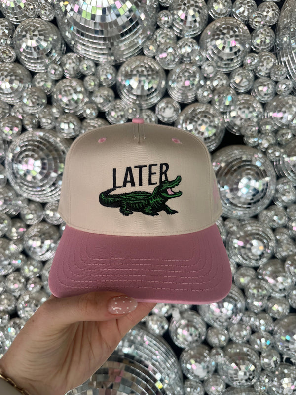 Later Gator Embroidered Hat