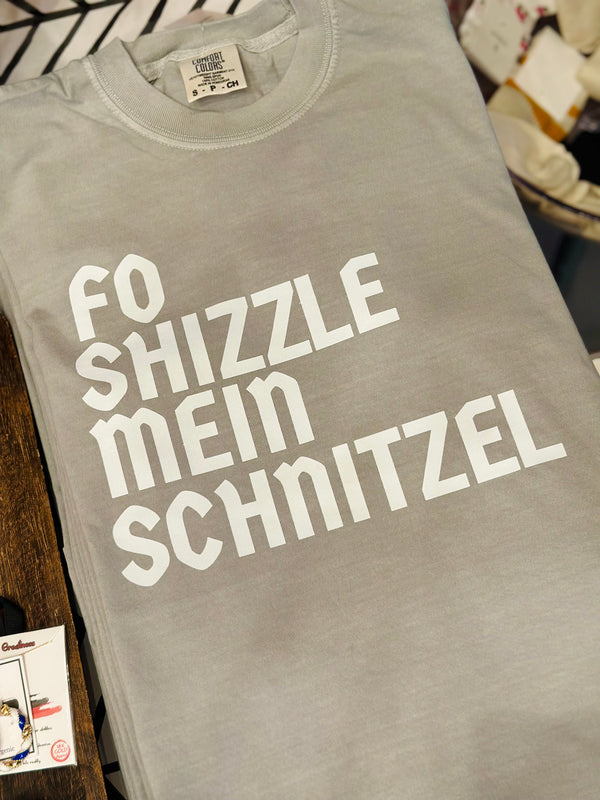 Fo Shizzle Mein Schnitzel Tee (Pale Green)