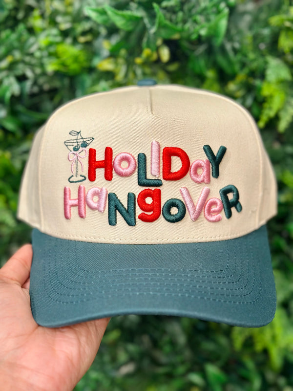 Holiday Hangover Embroidered Hat
