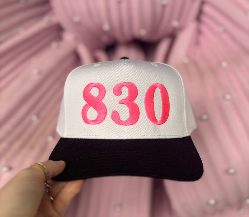 830 Embroidered Hat - BarBelles Boutique