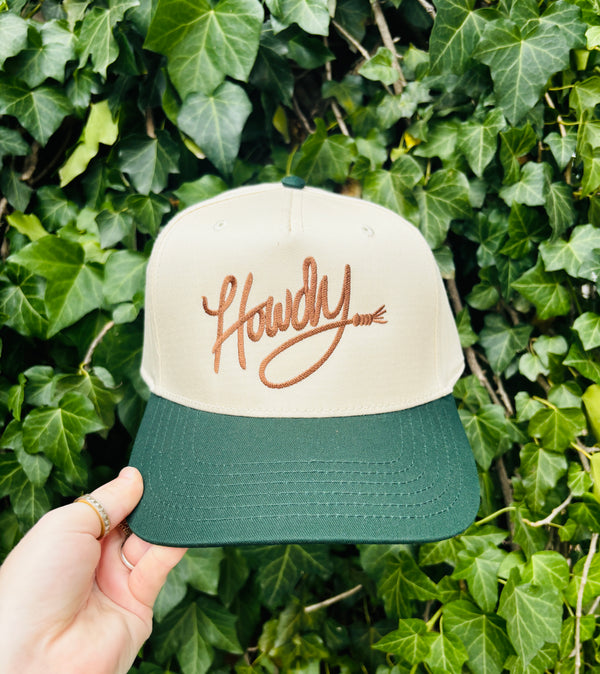 Howdy Embroidered Hat
