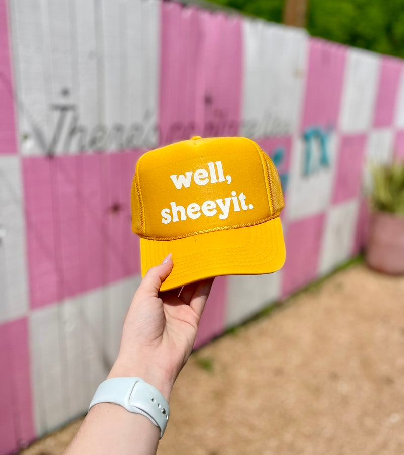 Well Sheeyit Trucker Hat - BarBelles Boutique
