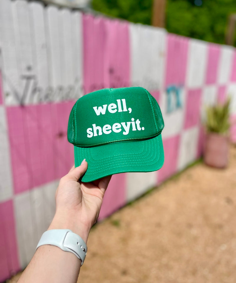 Well Sheeyit Trucker Hat - BarBelles Boutique