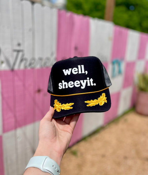 Well Sheeyit Trucker Hat - BarBelles Boutique