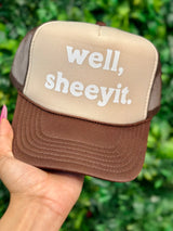 Well Sheeyit Trucker Hat - BarBelles Boutique