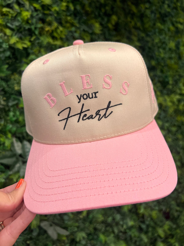 Bless Your Heart Embroidered Hat