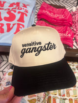 Sensitive Gangsters Embroidered Hat