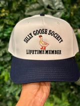 Silly Goose Society, Lifetime Member Embroidered Hat - BarBelles Boutique