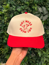 Hot Mess Embroidered Hat - BarBelles Boutique