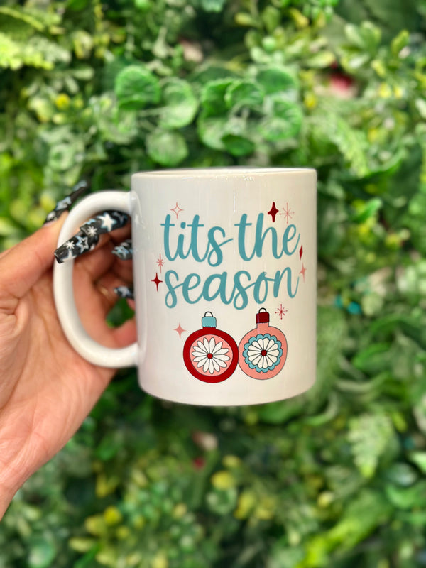 Tits The Season Mug