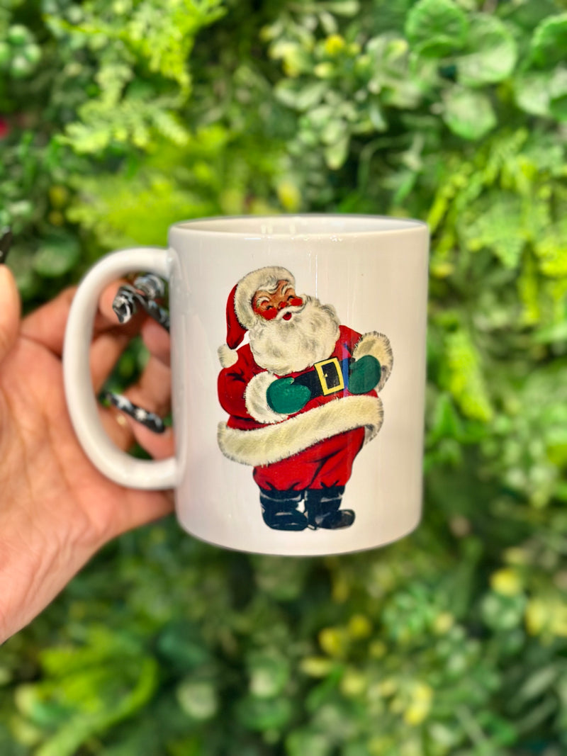 Vintage Santa Mug
