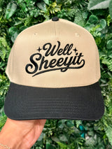Well Sheeyit Embroidered Hat - BarBelles Boutique