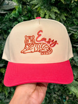 Easy Tiger Embroidered Hat - BarBelles Boutique