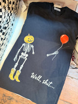 Well Shit Halloween Graphic Tee - BarBelles Boutique