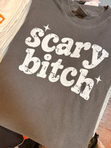 Scary Bitch Crop Top - BarBelles Boutique