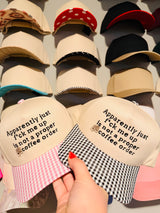Apparently Just F Me Up... Trucker Hat - BarBelles Boutique