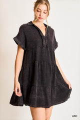 Spring Bliss Tiered Babydoll Dress