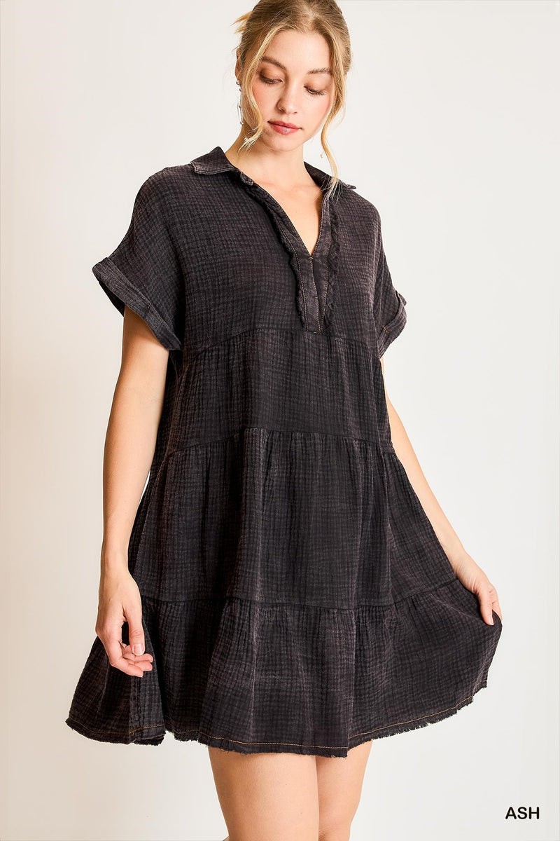 Spring Bliss Tiered Babydoll Dress