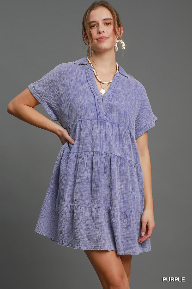 Spring Bliss Tiered Babydoll Dress