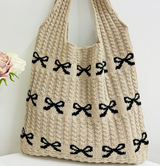 Bow Crochet Bag