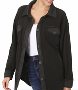 Soft Launch Oversized Fleece Jacket - BarBelles Boutique