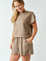 Effortlessly Relaxed Short Set - BarBelles Boutique