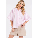Stripe Puffed Top