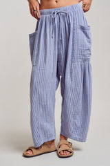 Boho Chic Striped Pants