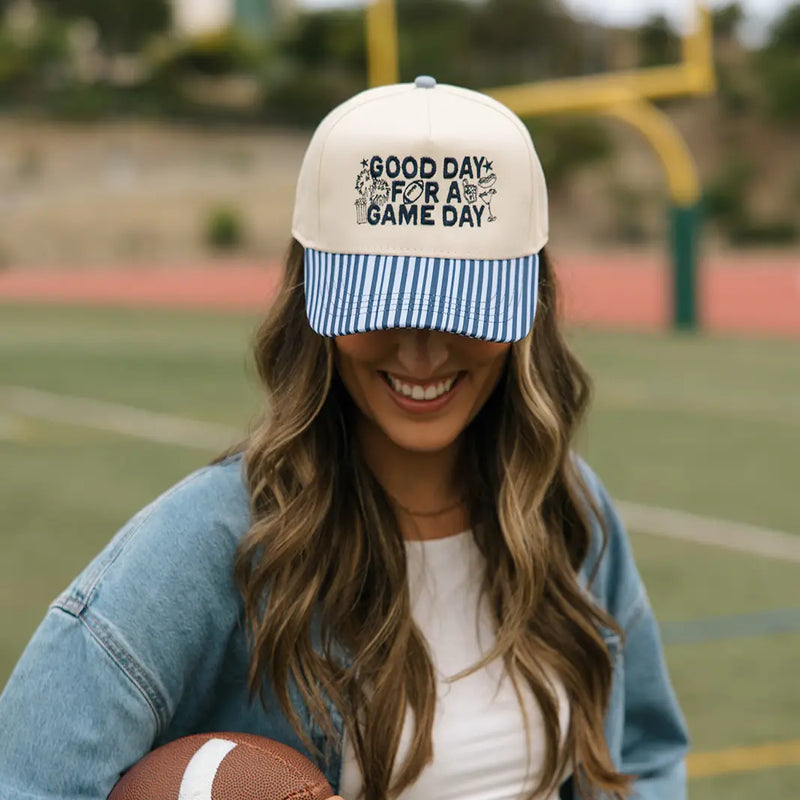 Good Day For A Game Day Embroidered Hat