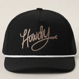 Howdy Embroidered Hat