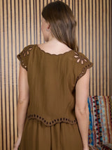 Clara Floral Top - BarBelles Boutique