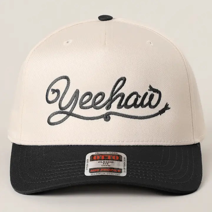 Yeehaw Embroidered Hat