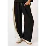 Kendall Stripe Barrel Leg Pants - BarBelles Boutique