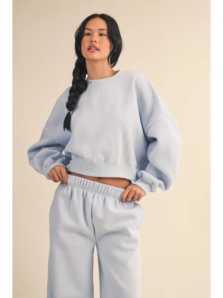 Cozy Fleece Oversized Sweatshirt