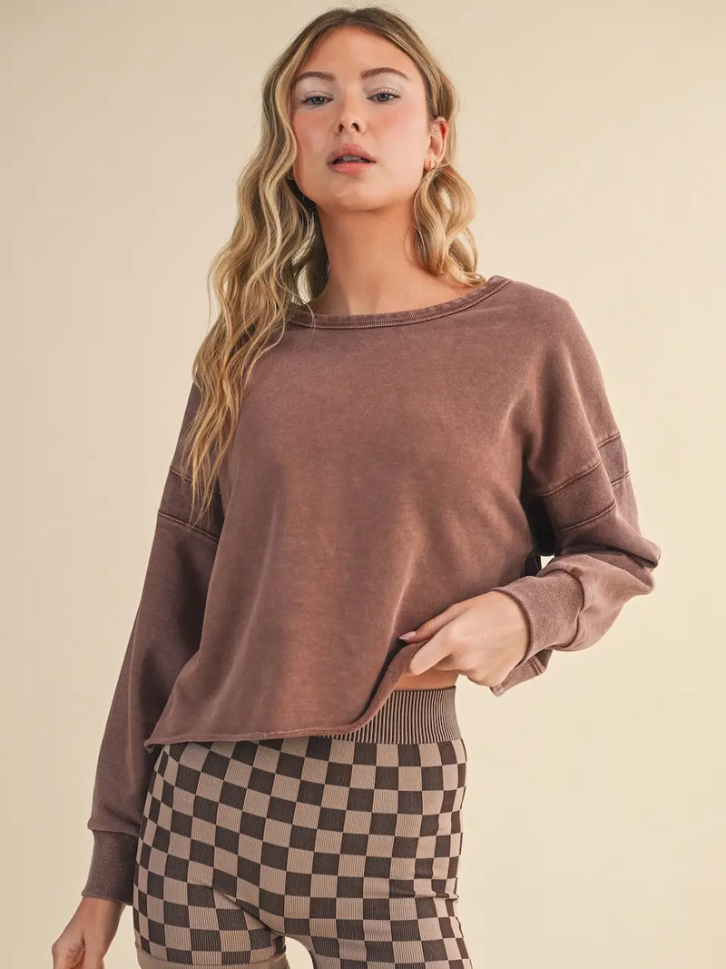 Open-Back Cutie Sweatshirt