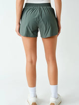 Mariah Curved Hemline Shorts