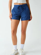 Mariah Curved Hemline Shorts