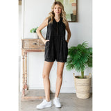 Ciara French Terry Romper - BarBelles Boutique