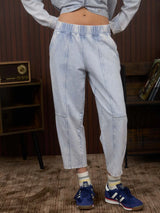 Tessa Capri Acid Wash Joggers - BarBelles Boutique