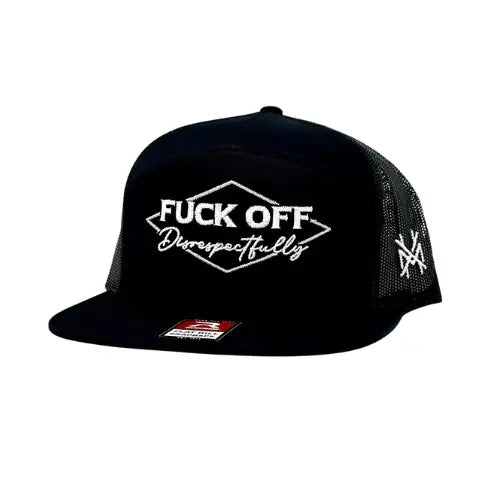 Fuck Off Disrespectfully Embroidered Hat