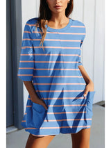 Catch Me In Stripes Romper - BarBelles Boutique