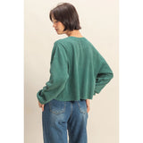 Cozy Life Waffle Top
