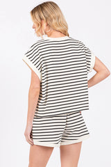 Stripes Honey Short Set