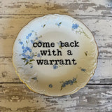 Funny Home Plates - BarBelles Boutique