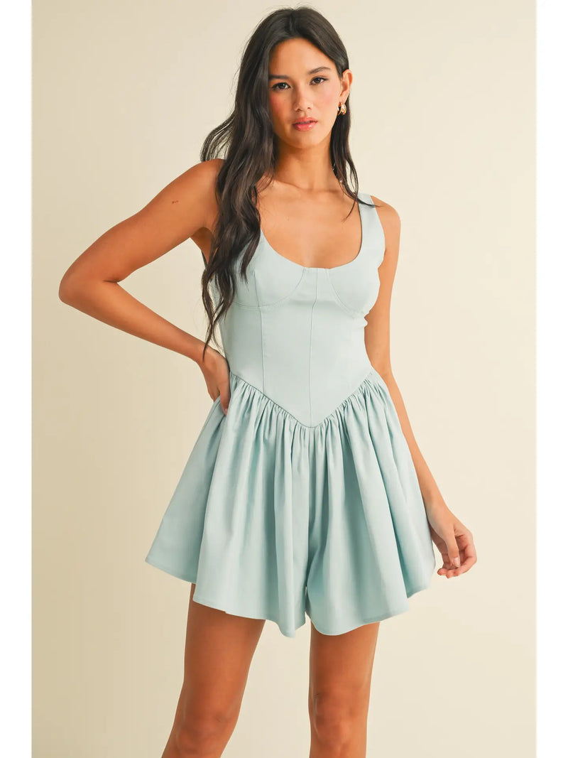 All About Me Flare Romper