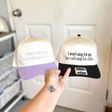 I Won't Stop For Gas...Embroidered Hat - BarBelles Boutique