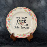 Funny Home Plates - BarBelles Boutique